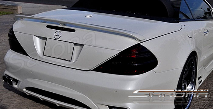 Custom Mercedes SL Trunk Wing  Convertible (2003 - 2012) - $299.00 (Manufacturer Sarona, Part #MB-049-TW)
